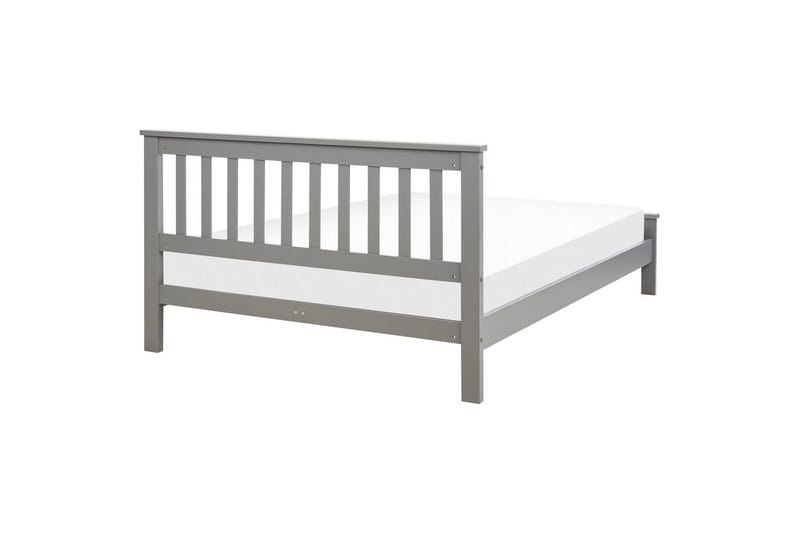 Säng med lamellram Mayenne - Grå, 140x200 cm - Möbler - Sovrum - Sängram & sängstomme