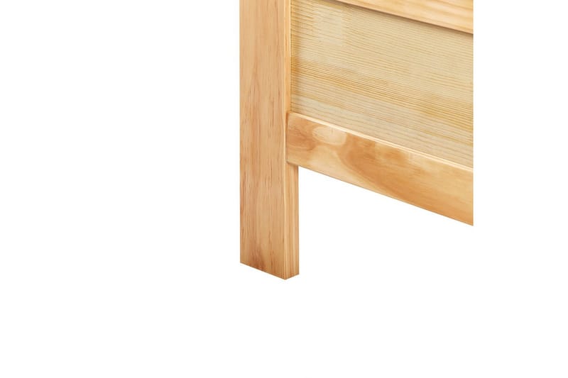 Säng med lamellram Mayenne - Ljus trä, 140x200 cm - Möbler - Sovrum - Sängram & sängstomme