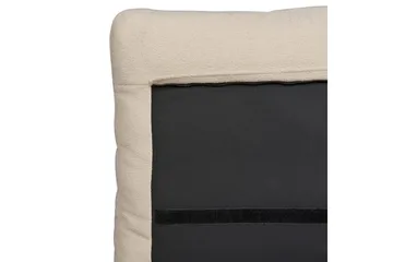Säng med lamellram Melle - Beige/Bouclé, 140x200 cm - Möbler - Sovrum - Sängram & sängstomme