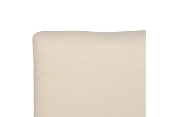 Säng med lamellram Melle - Beige/Bouclé, 140x200 cm - Möbler - Sovrum - Sängram & sängstomme