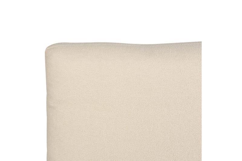 Säng med lamellram Melle - Beige/Bouclé, 140x200 cm - Möbler - Sovrum - Sängram & sängstomme