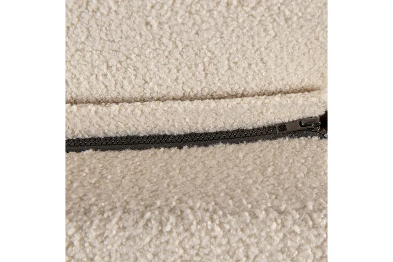 Säng med lamellram Melle - Beige/Bouclé, 160x200 cm - Möbler - Sovrum - Sängram & sängstomme