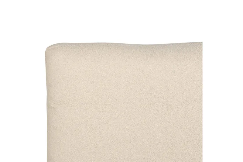 Säng med lamellram Melle - Beige/Bouclé, 160x200 cm - Möbler - Sovrum - Sängram & sängstomme