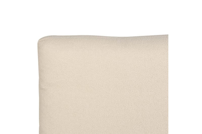 Säng med lamellram Melle - Beige/Bouclé, 160x200 cm - Möbler - Sovrum - Sängram & sängstomme