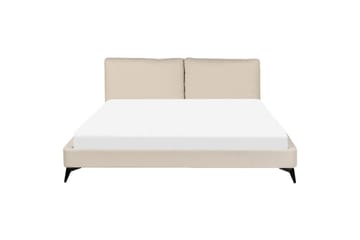 Säng med lamellram Melle - Beige/Bouclé, 180x200 cm - Möbler - Sovrum - Sängram & sängstomme
