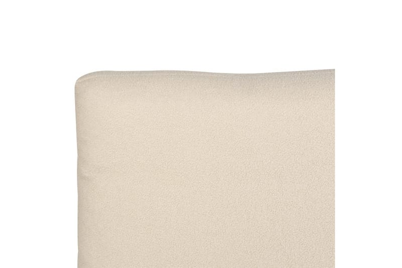 Säng med lamellram Melle - Beige/Bouclé, 180x200 cm - Möbler - Sovrum - Sängram & sängstomme