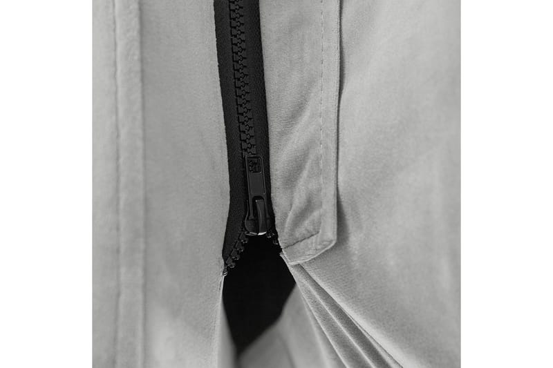 Säng med lamellram Melle - Grå, svart/Sammet, 140x200 cm - Möbler - Sovrum - Sängram & sängstomme