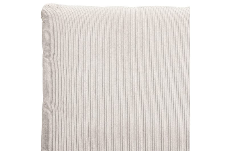 Säng med lamellram Melle - Ljusbeige/Manchestertyg, 140x200 cm - Möbler - Sovrum - Sängram & sängstomme