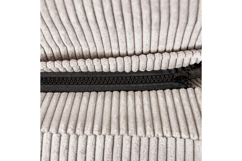 Säng med lamellram Melle - Ljusbeige/Manchestertyg, 140x200 cm - Möbler - Sovrum - Sängram & sängstomme