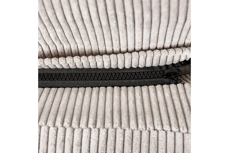 Säng med lamellram Melle - Ljusbeige/Manchestertyg, 180x200 cm - Möbler - Sovrum - Sängram & sängstomme