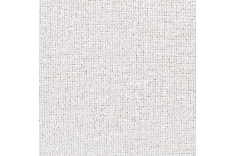 Säng med lamellram Millay - Vit, ljust trä, svart/Polyester, 180x200 cm - Möbler - Sovrum - Sängram & sängstomme