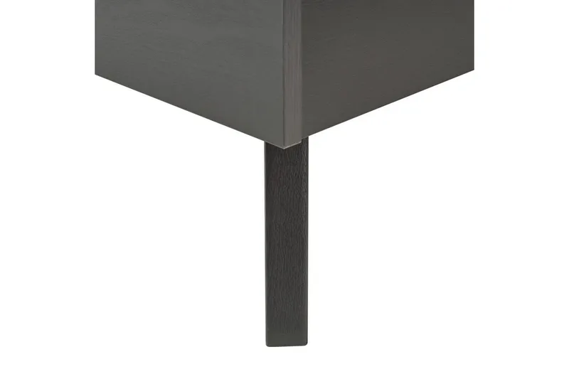 Säng med lamellram Monpazier - Svart, ljust trä, 140x200 cm - Möbler - Sovrum - Sängram & sängstomme