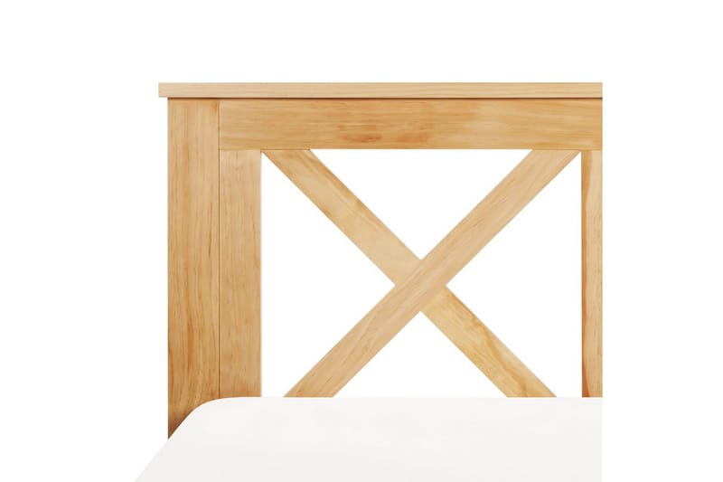 Säng med lamellram Tannay - Ljus trä, 140x200 cm - Möbler - Sovrum - Sängram & sängstomme