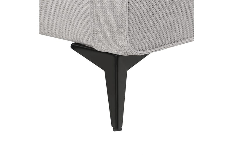 Säng med lamellram Valognes - Grå, svart, 160x200 cm - Möbler - Sovrum - Sängram & sängstomme