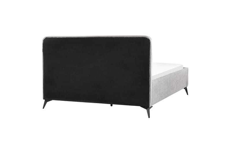 Säng med lamellram Valognes - Grå, svart, 160x200 cm - Möbler - Sovrum - Sängram & sängstomme