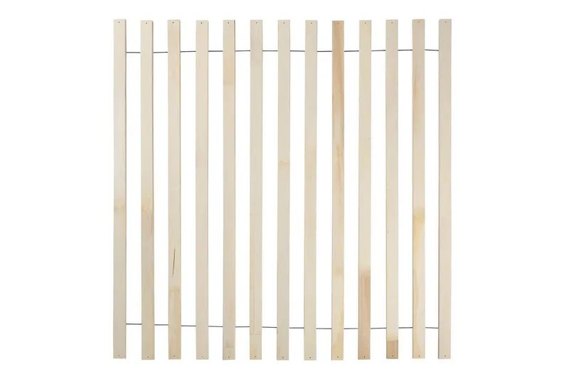 Säng med lamellram Valognes - Grön, Svart, 180x200 cm - Möbler - Sovrum - Sängram & sängstomme