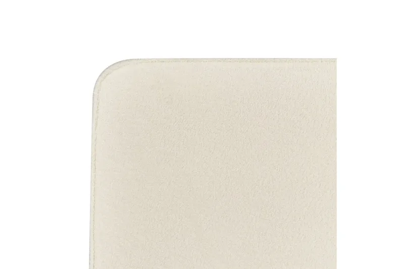 Säng med lamellram Valognes - Krämvit, Svart, 160x200 cm - Möbler - Sovrum - Sängram & sängstomme