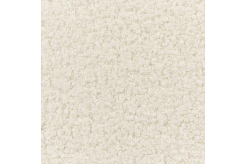 Säng med lamellram Valognes - Krämvit, Svart, 180x200 cm - Möbler - Sovrum - Sängram & sängstomme