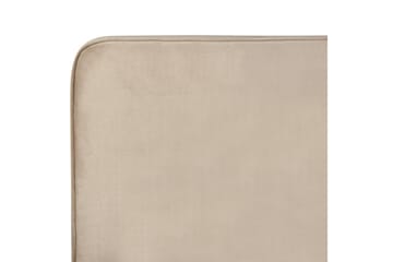 Säng med lamellram Valognes - Taupe, svart, 180x200 cm - Möbler - Sovrum - Sängram & sängstomme
