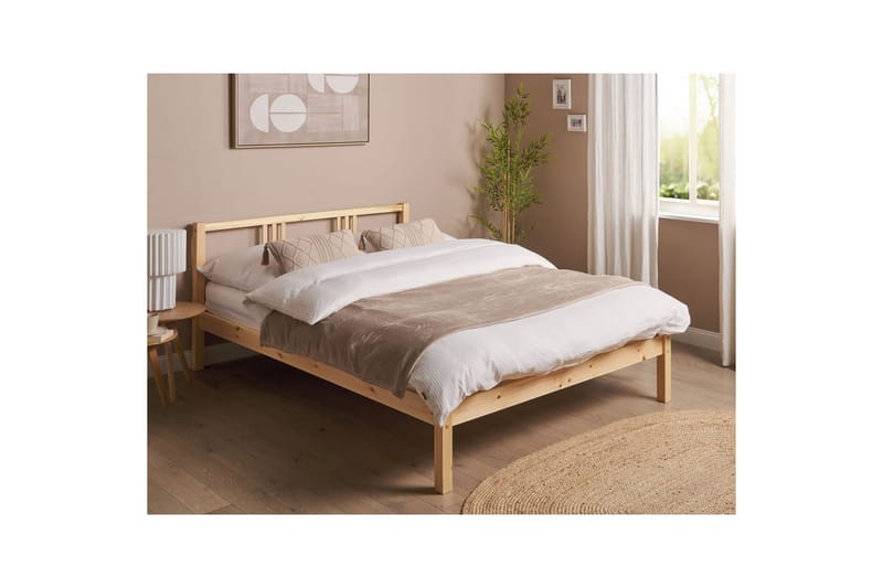 Säng med lamellram Vannes - 140x200 cm - Möbler - Sovrum - Sängram & sängstomme