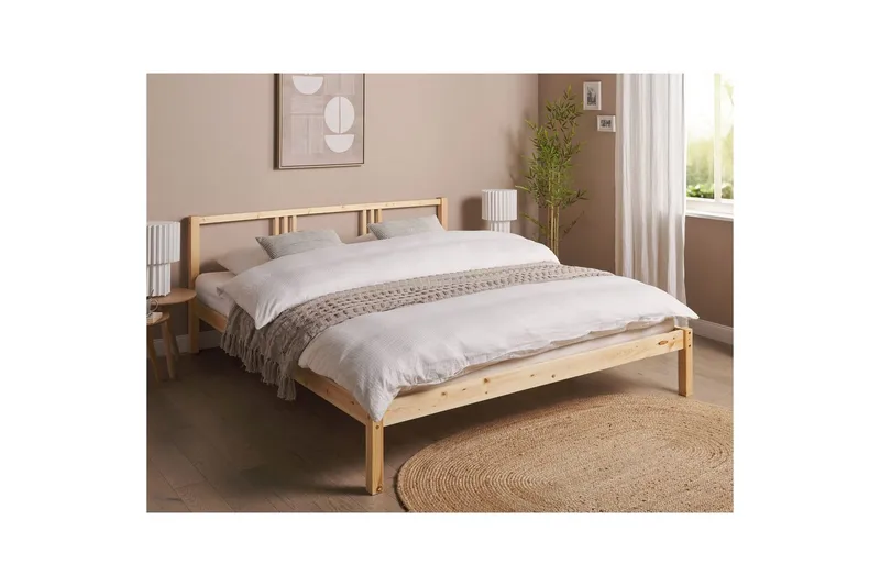 Säng med lamellram Vannes - 180x200 cm - Möbler - Sovrum - Sängram & sängstomme