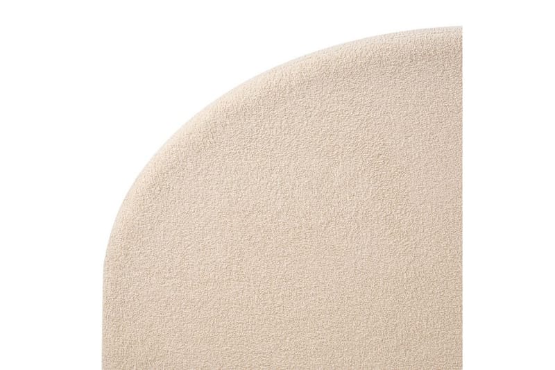 Säng med lamellram Vaucluse - Beige/Bouclé, 140x200 cm - Möbler - Sovrum - Sängram & sängstomme