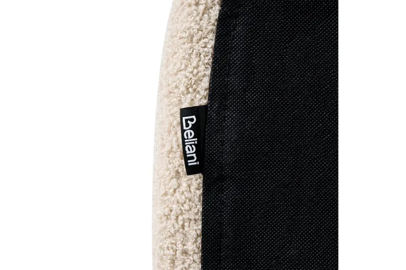 Säng med lamellram Vaucluse - Beige/Bouclé, 140x200 cm - Möbler - Sovrum - Sängram & sängstomme