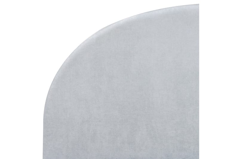 Säng med lamellram Vaucluse - Ljusblå/Polyester, 140x200 cm - Möbler - Sovrum - Sängram & sängstomme