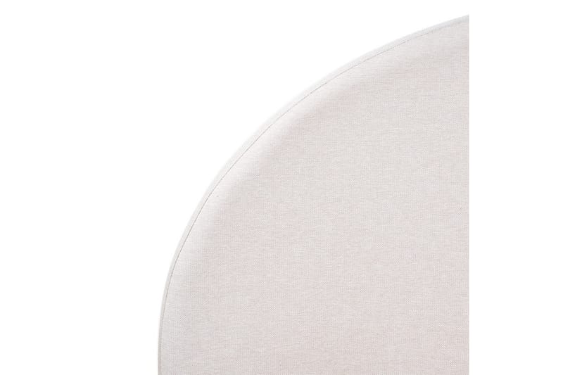 Säng med lamellram Vaucluse - Vit/Polyester, 160x200 cm - Möbler - Sovrum - Sängram & sängstomme