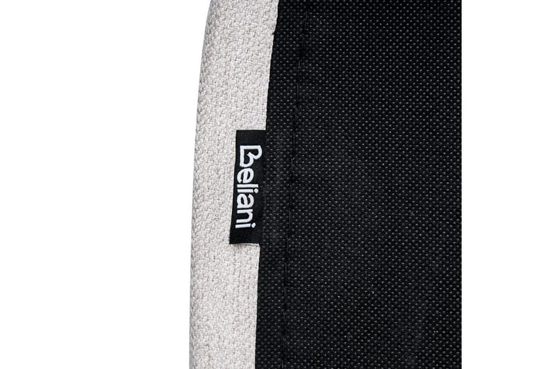 Säng med lamellram Vaucluse - Vit/Polyester, 160x200 cm - Möbler - Sovrum - Sängram & sängstomme