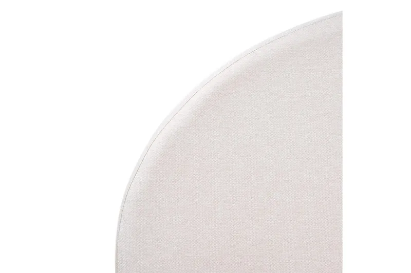 Säng med lamellram Vaucluse - Vit/Polyester, 160x200 cm - Möbler - Sovrum - Sängram & sängstomme