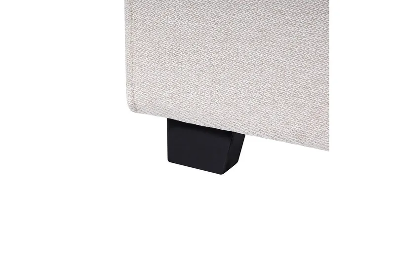 Säng med lamellram Vaucluse - Vit/Polyester, 160x200 cm - Möbler - Sovrum - Sängram & sängstomme