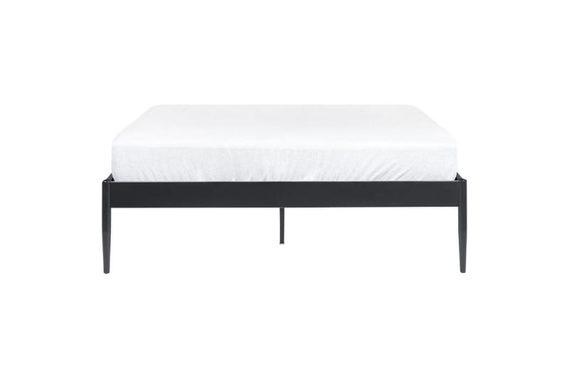 Säng med lamellram Vaurs - Svart, 140x200 cm - Möbler - Sovrum - Sängram & sängstomme