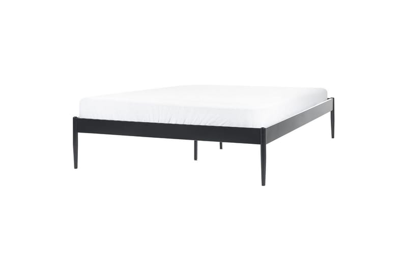 Säng med lamellram Vaurs - Svart, 140x200 cm - Möbler - Sovrum - Sängram & sängstomme