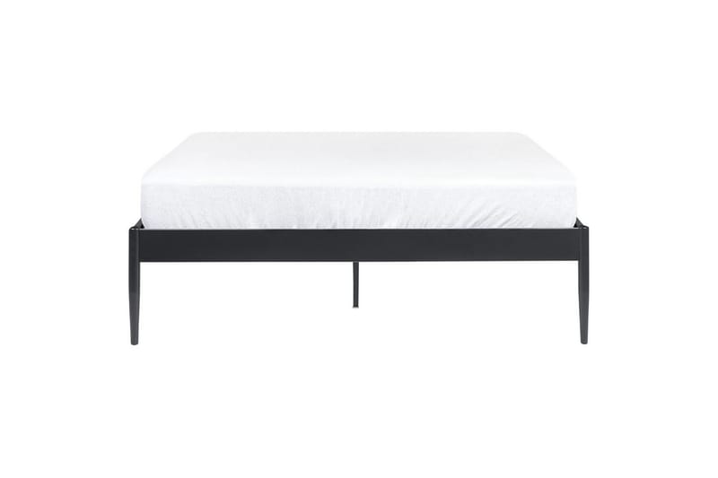 Säng med lamellram Vaurs - Svart, 140x200 cm - Möbler - Sovrum - Sängram & sängstomme