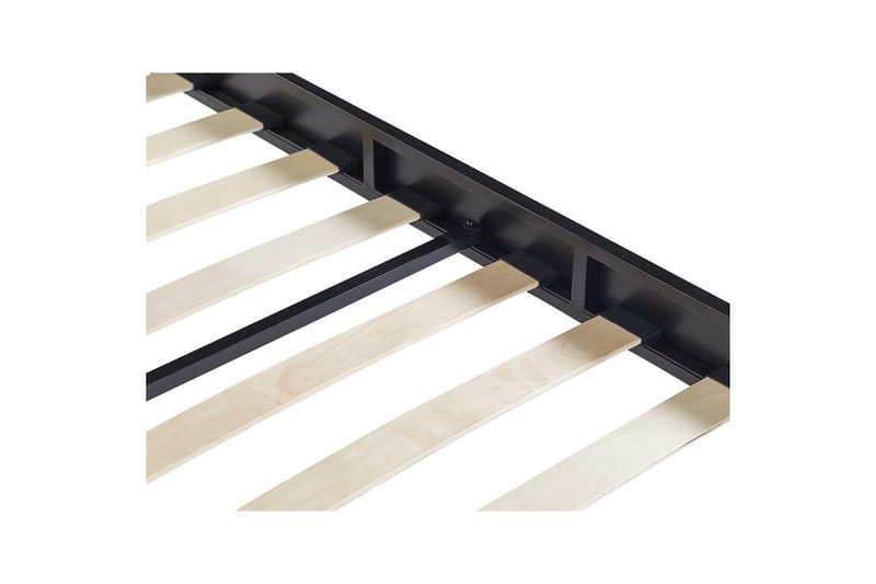 Säng med lamellram Vaurs - Svart, 160x200 cm - Möbler - Sovrum - Sängram & sängstomme