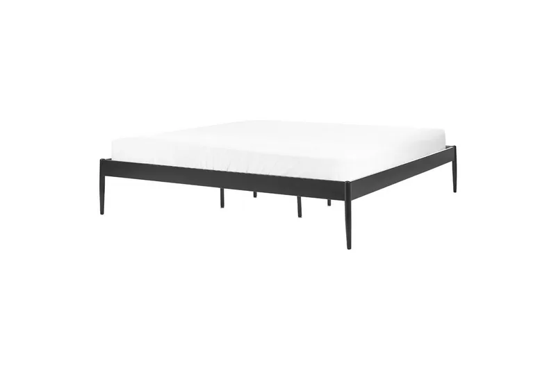 Säng med lamellram Vaurs - Svart, 180x200 cm - Möbler - Sovrum - Sängram & sängstomme