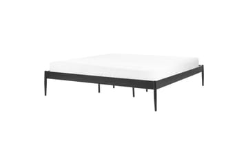 Säng med lamellram Vaurs - Svart, 180x200 cm - Möbler - Sovrum - Sängram & sängstomme