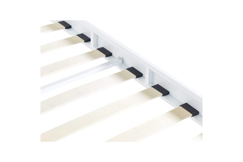 Säng med lamellram Vaurs - Vit, 140x200 cm - Möbler - Sovrum - Sängram & sängstomme