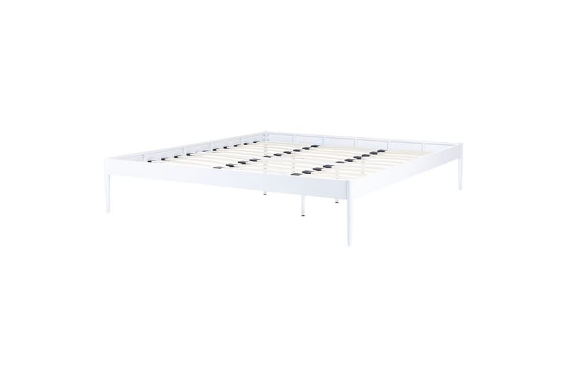 Säng med lamellram Vaurs - Vit, 180x200 cm - Möbler - Sovrum - Sängram & sängstomme