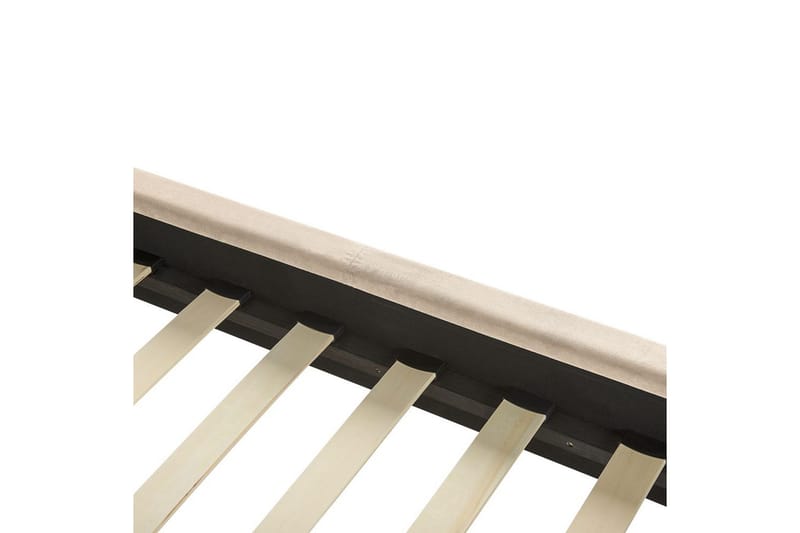 Säng med lamellram Villette - Beige, svart, 140x200 cm - Möbler - Sovrum - Sängram & sängstomme