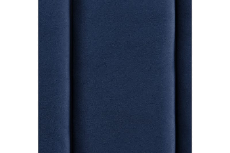 Säng med lamellram Villette - Blå, Svart, 160x200 cm - Möbler - Sovrum - Sängram & sängstomme