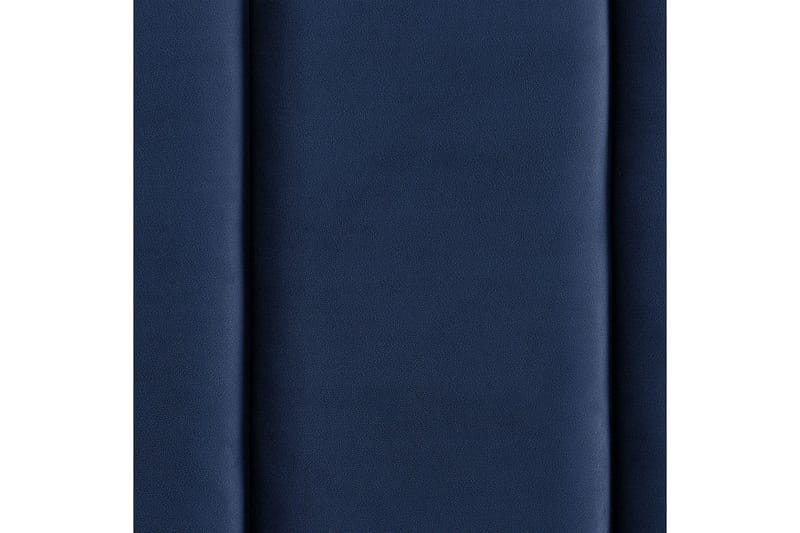 Säng med lamellram Villette - Blå, Svart, 160x200 cm - Möbler - Sovrum - Sängram & sängstomme