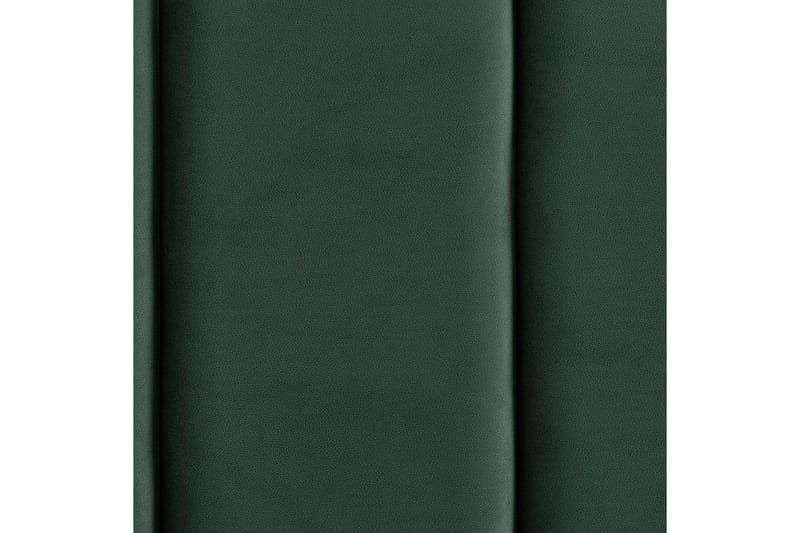 Säng med lamellram Villette - Grön, Svart, 140x200 cm - Möbler - Sovrum - Sängram & sängstomme