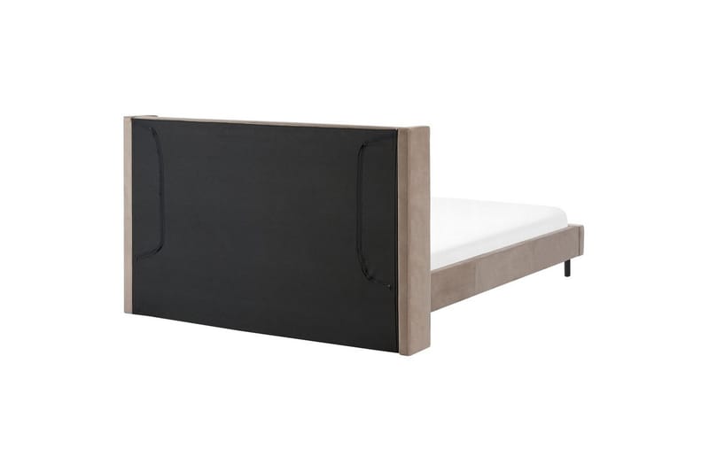 Säng med lamellram Villette - Taupe, guld, 180x200 cm - Möbler - Sovrum - Sängram & sängstomme