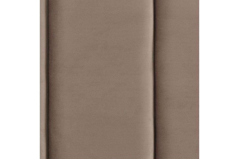 Säng med lamellram Villette - Taupe, svart, 160x200 cm - Möbler - Sovrum - Sängram & sängstomme
