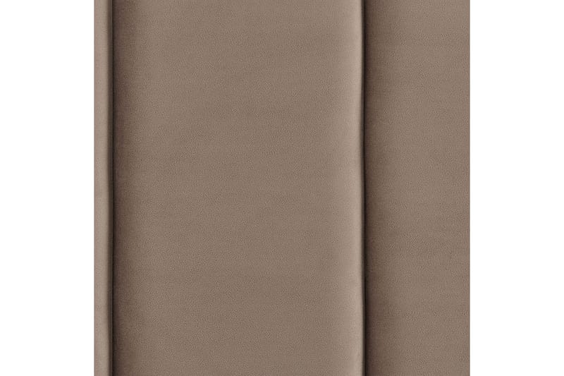 Säng med lamellram Villette - Taupe, svart, 160x200 cm - Möbler - Sovrum - Sängram & sängstomme
