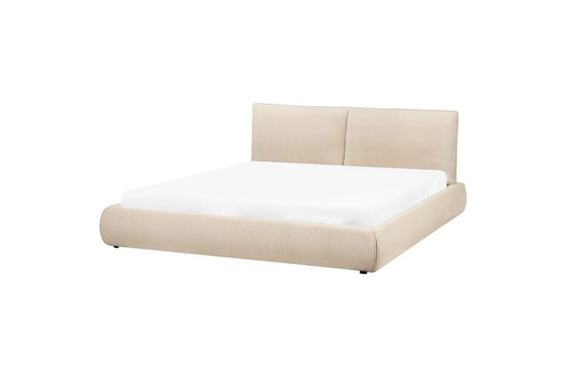 Säng med lamellram Vinay - Ljusbeige, 180x200 cm - Möbler - Sovrum - Sängram & sängstomme