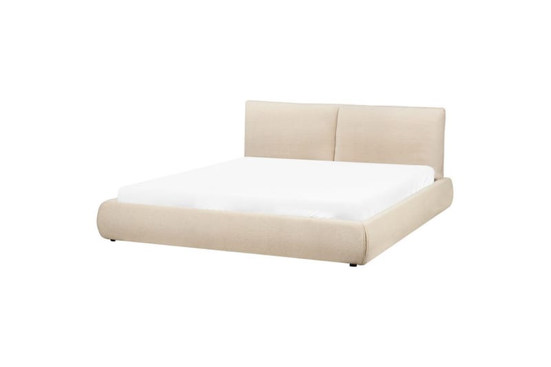 Säng med lamellram Vinay - Ljusbeige, 180x200 cm - Möbler - Sovrum - Sängram & sängstomme