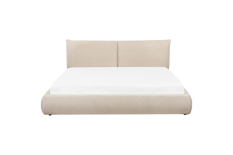 Säng med lamellram Vinay - Ljusbeige, 180x200 cm - Möbler - Sovrum - Sängram & sängstomme